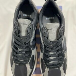 Men's Black and Gray Sneakers